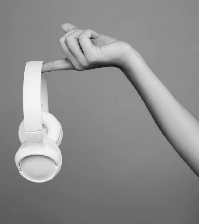XX59 Headphones lifestyle view